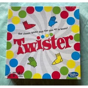 Hasbro Twister Classic Party Board Game For Two Or More New factory Sealed